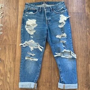 Ames low rise slim boyfriend jeans